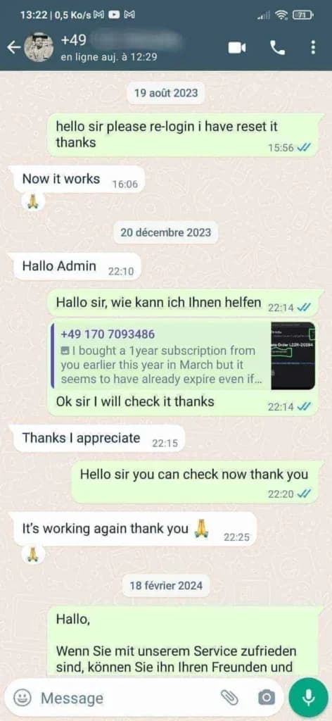 WhatsApp Kundenfeedback 15