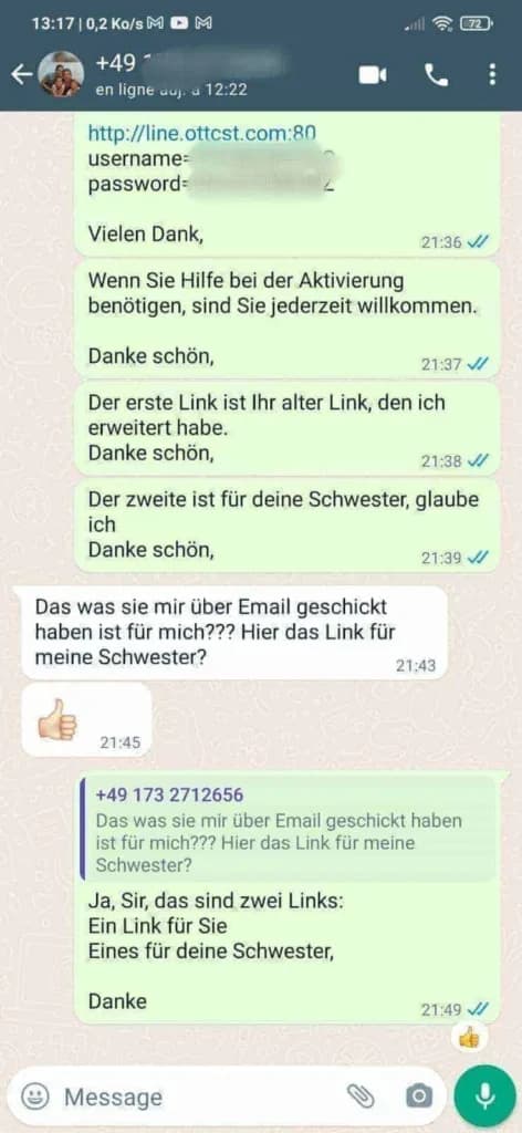 WhatsApp Kundenfeedback 2